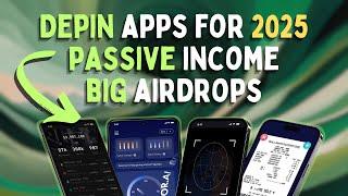 Best DePIN Apps for 2025 - Big Airdrops & Passive income