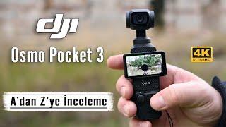 Amiral Gemisi Cep Gimbal Kamera DJI Osmo Pocket 3 İnceleme