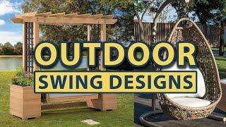 Outdoor Swing Designs for Garden and Balcony | Blowing Ideas