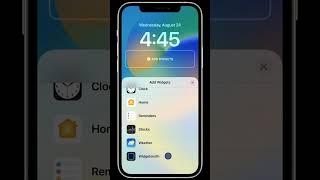 How to add Widgets to your Lock Screen