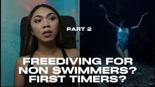 PART 2 : Freediving Guide PH for First Timers and Non-Swimmers