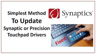 Install Synaptics Drivers Only In 2 Click