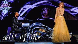 Taylor Swift & John Legend - All of Me (Live on The 1989 World Tour)