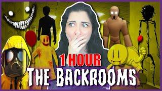 1 HOUR Of The Scariest Backrooms Levels & Creatures