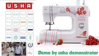 Usha Janome Allure dlx Electric Sewing Machine 21 Stitches