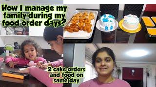 How I manage my family when I have orders? | How I plan and execute things on hectic days | Sharanya