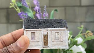 DIY Micro Tiny Dollhouse 