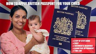 Newborn British Passport Application  2024 |A Complete Guide in Malayalam