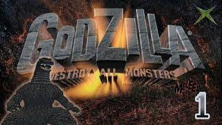 Part 01 "Godzilla 90's" - Godzilla: Destroy All Monsters Melee [Xbox]