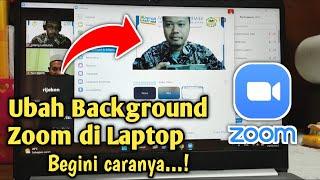 Cara Ganti Background Zoom Meeting di Laptop