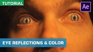 How To Create Eye Reflections And Change Eye Color | After Effects Tutorial