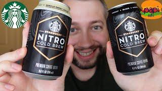 Starbucks Nitro Cold Brew Black & Vanilla Sweet Cream - Review