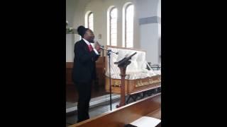 Anthony  Holder-Simms grandmother funeral