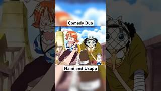 Comedy duo in One piece verse #shorts #onepiece #usopp #nami