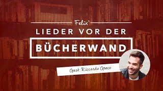 Milady ist zurück - Riccardo Greco (01) Felix' Lieder vor der Bücherwand