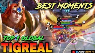 GODLY!!! TIGREAL SUPER SATISFYING MONTAGE (ULTI+FLICKER) | MLBB