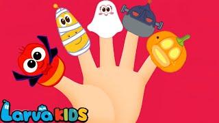 Halloween Finger Family | Fun Halloween Songs and Nursery Rhymes for Kids | Larva Kids