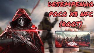 WARZONE MOBILE NO POCO X3 NFC 6GB RAM (CUSTOM ROM + ROOT) DESEMPENHO NO MODO MJ, COMO ESTÁ? CONFIRA!