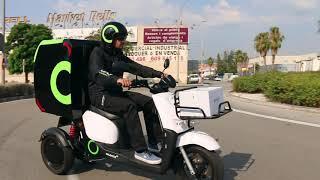 S03: a three wheels electric motorcycle