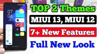 TOP 2 MIUI THEMES 2022 | 7+ New Features | Fully New Look | MIUI 13 & MIUI 12 Themes.