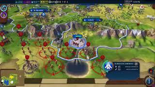 Let´s Play Civilization 6 - Jadwiga's Legacy scenario COMPLETED WON