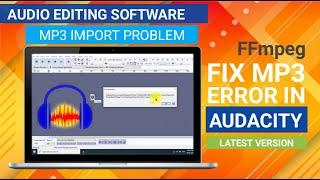 How to fix audacity mp3 import problem? || SOLVED ||
