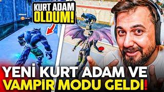 YENİ KURT ADAM VE VAMPİR MODU GELDİ! | PUBG MOBILE