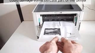 How to fix a printer paper jam