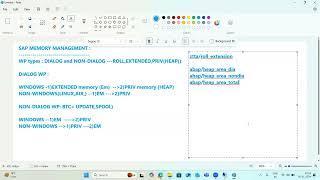 Memory Types in SAP Memory Management
