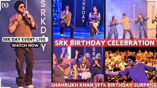 SRK 59th Birthday Celebration | SRK Day Event & Fan Meet and Greet Vlog | Shahrukh khan Birthday