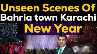 Unseen Scenes Of Bahria town Karachi On New Year 2025 l Mudasser Iqbal