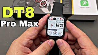 DT8 Pro Max Smartwatch Unbox - 45mm HD serie 8.