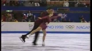 Berezhnaya & Sikharulidze Бережная & Сихарулидзе (RUS)-1998 Nagano, Figure Skating, Pairs'Free Skate