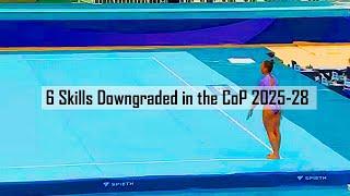 6 Skills Downgraded in the CoP 2025-28