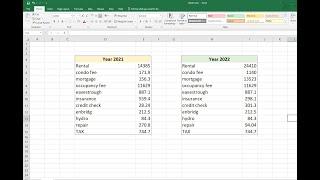 how to compare two data sets in excel for differences