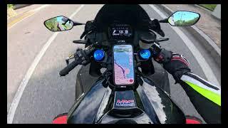 RIDE WITH ME - Iseo Lake Pt.1 - Honda CBR600RR 2024 - Music Only - Italy