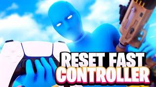 HOW TO RESET FAST ON CONTROLLER | FORTNITE CHAPTER 3 SEASON 4
