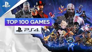 THE GREATEST 100 PS4 Games Last 10 Years