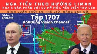 Tập 1707. Nga sẽ không đàm phán với Mỹ nếu TT mới viện trợ cho Ucr. Bản đồ Mỹ có Canada, Greenland