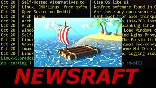 newsraft - Terminal RSS Feed Reader - Linux TUI