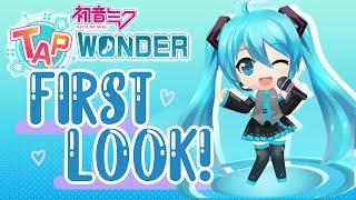 MIKU TAP: NEW MIKU MOBILE GAME!!