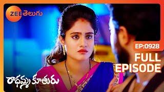 Radhamma Kuthuru - November 03, 2022 - Radhamma Kuthuru Serial - Akshara - Full Ep 928 - Zee Telugu