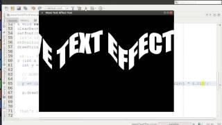 Java Coding from scratch - Let's code a simple wave text effect