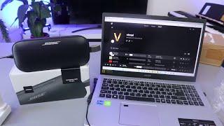 How to Connect Bose Soundlink To Laptop and  Audio Testing