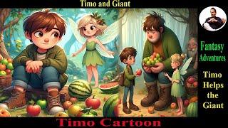 Timo and Giant | Fantasy Adventure Stories | Fairy Tales | Timo Cartoon