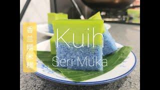 如何蒸出表面光滑的香兰糯米糕, 做法简单 | How to make a smooth surface for Kuih Seri Muka (Kuih Salat), Simple method