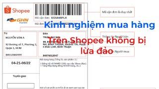 Cách nhận biết shop lừa đảo trên Shopee và chia sẻ kinh nghiệm mua hàng trên Shopee #shopee