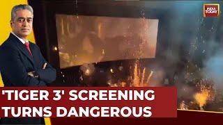 'Tiger 3' Fans Burst Firecrackers Inside Malegaon Cinema Hall, Salman Khan Reacts