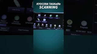 Kyocera TASKalfa - Scanning #copiers #ais #shorts