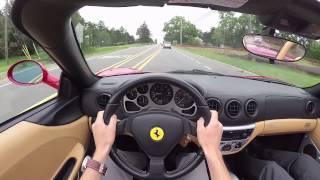 2004 Ferrari 360 Spider (Top Down) - WR TV POV Test Drive